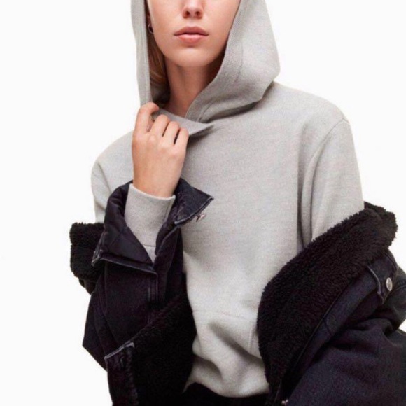 Wilfred Banos Wool Hoodie - Grey size M - Picture 2 of 6